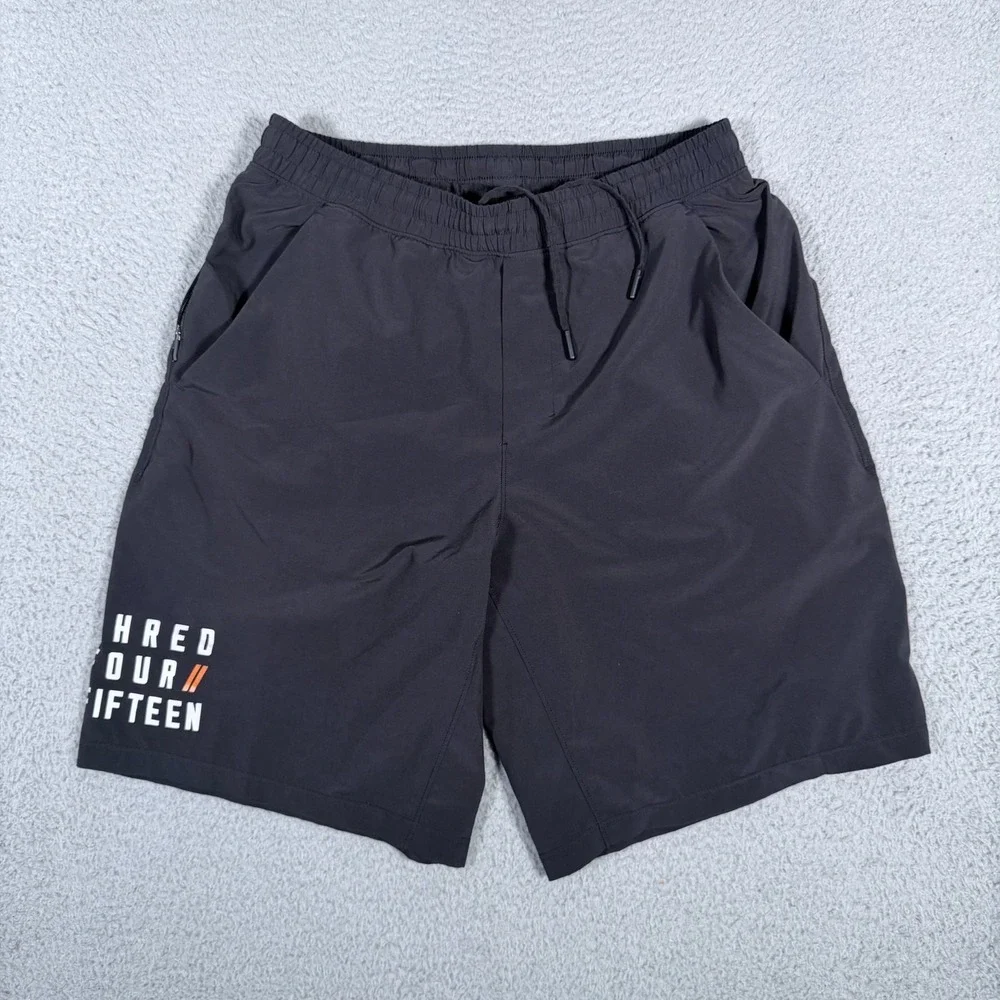 Lululemon Shorts Men Medium Black Pace Breaker 9